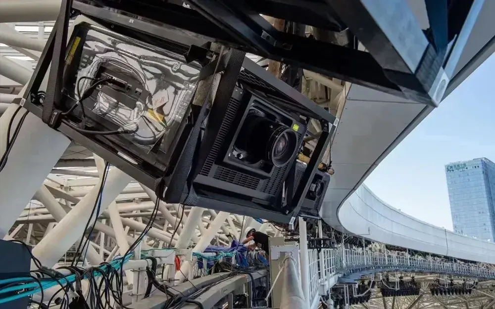 Projecteur laser pour les grands événements dans les stades