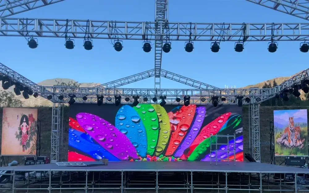 Location d'écrans LED pour l'extérieur