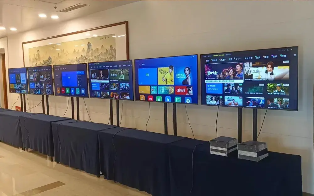 Mise en service de la location de téléviseurs